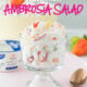 I took this Ambrosia Fresh Fruit Salad to a pot luck and it was the first thing gone! So simple, fresh and easy! I will definitely be making over and over again!