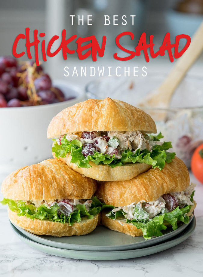 Best Chicken Salad Sandwiches I Wash You Dry