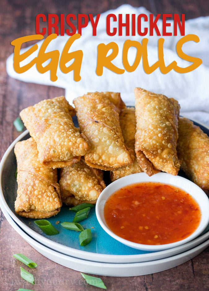 Egg rolls au smoked meat à l'air fryer - 5 ingredients 15 minutes