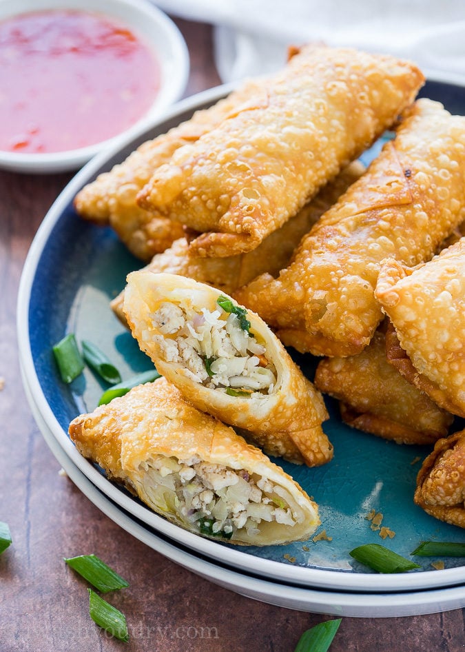 Egg Rolls - Make CRISPY Take-Out Egg Rolls - CJ Eats Recipes