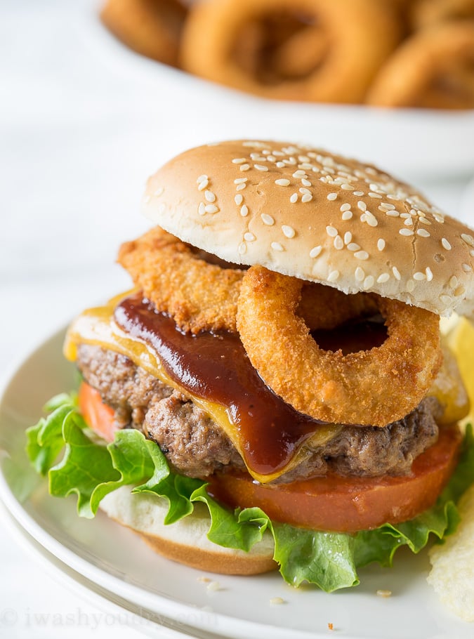 Honey BBQ Cowboy Burgers