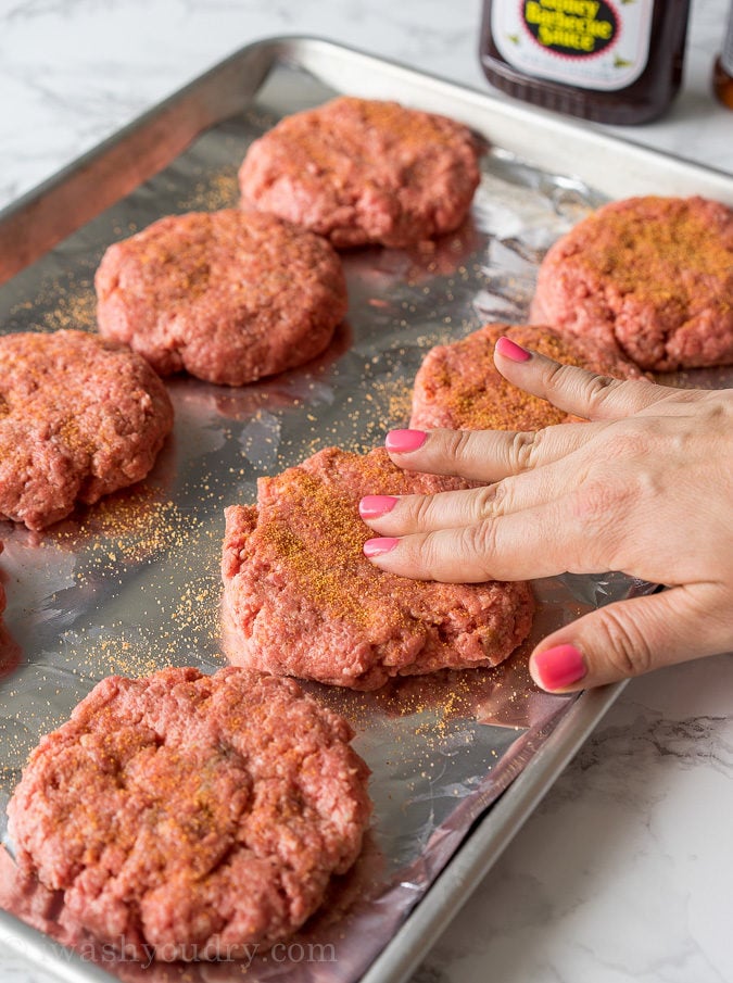 Nibble Me This: Half-Pound Cowboy Burgers on the Grill