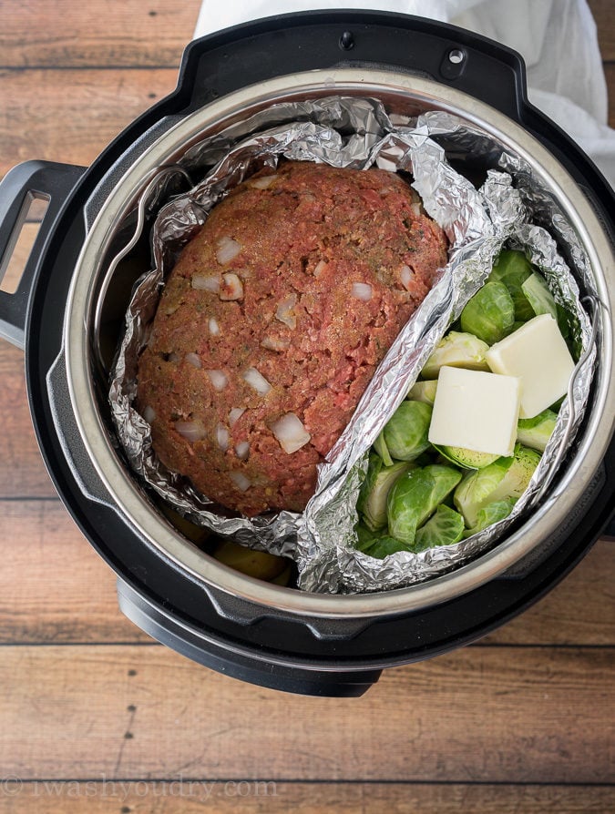 Instant Pot Meatloaf Mashed Potatoes | I Wash You Dry