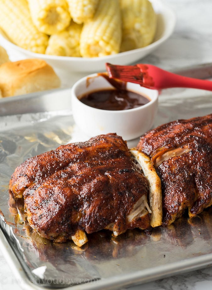 SUPER EASY Pressure Cooker Baby Back Pork Ribs! These things are falling off the bone in just 25 minutes!