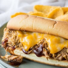 My whole family loved this Slow Cooker BBQ Pulled Pork! We eat it on sandwiches, over salads and even as tacos!
