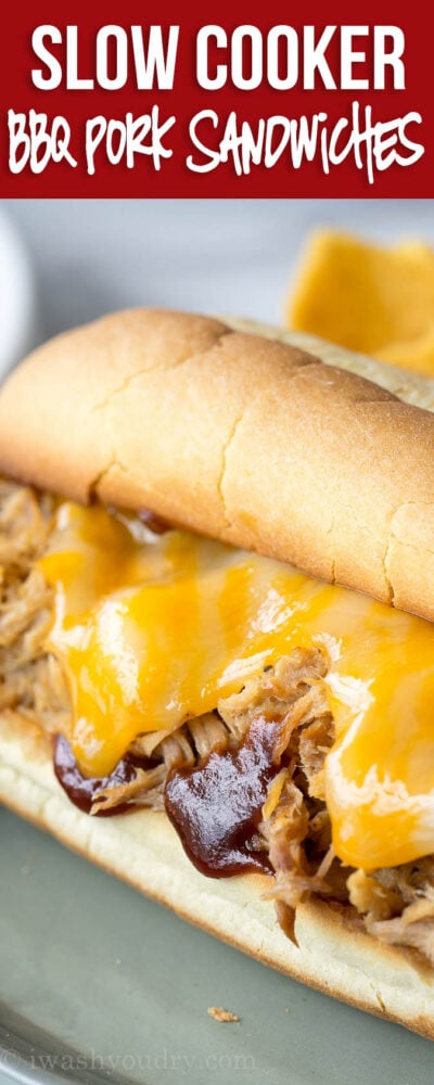 My whole family loved this Slow Cooker BBQ Pulled Pork! We eat it on sandwiches, over salads and even as tacos!