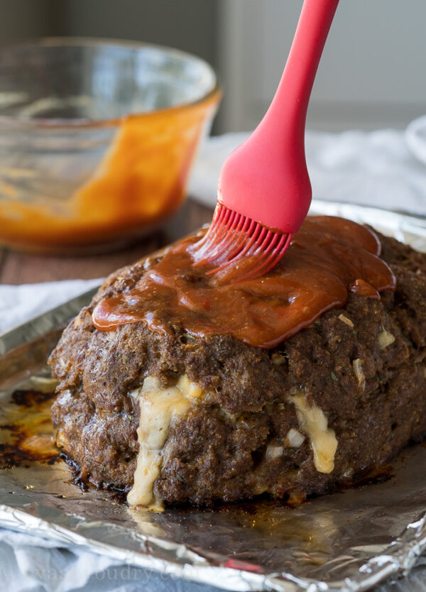 Macaroni Cheese Stuffed Meatloaf I Wash You Dry