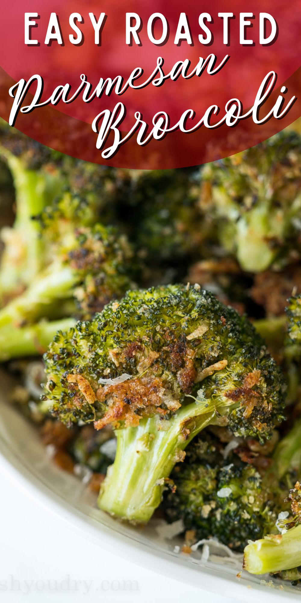 Parmesan Roasted Broccoli - I Wash You Dry