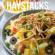 These Quick and Easy Hawaiian Haystacks start out with a super simple chicken gravy, that's poured over a bed of rice, then topped with all your favorite toppings.