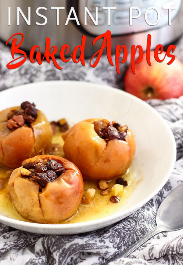 Instant Pot Baked Apples I Wash You Dry