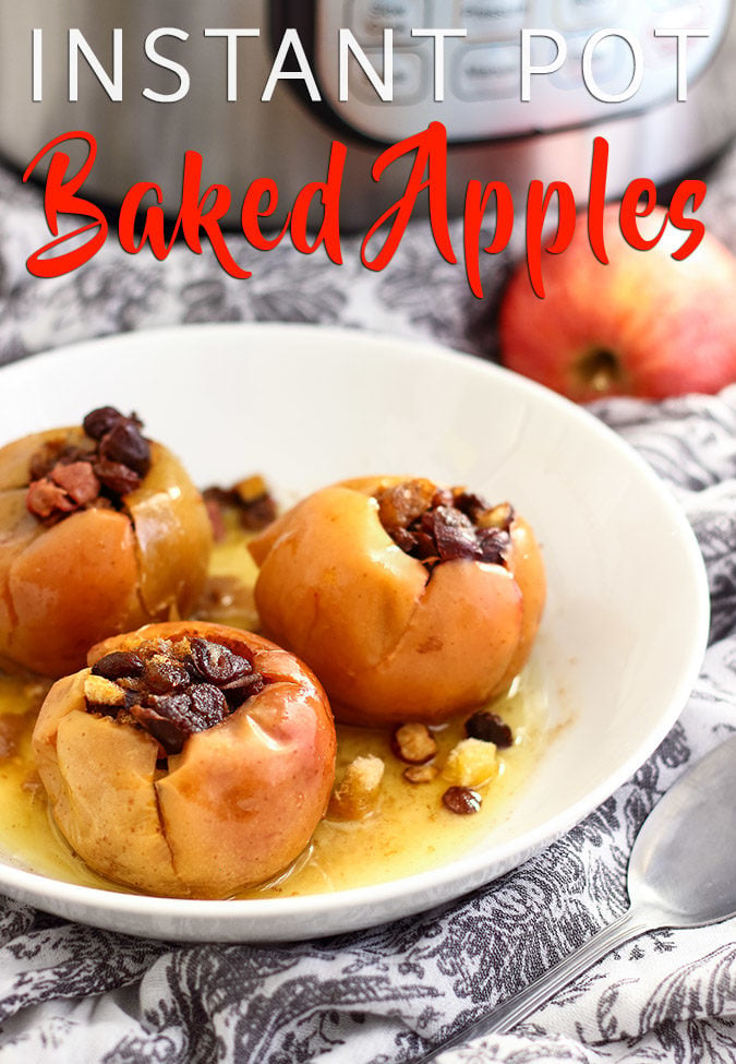 Instant Pot Baked Apples