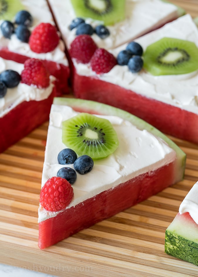 Watermelon Fruit Pizza