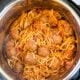 Instant Pot Spaghetti and Meatballs - everyone's favorite comfort food gets a quick and easy makeover with just 3 main ingredients and less than 30 minutes!
