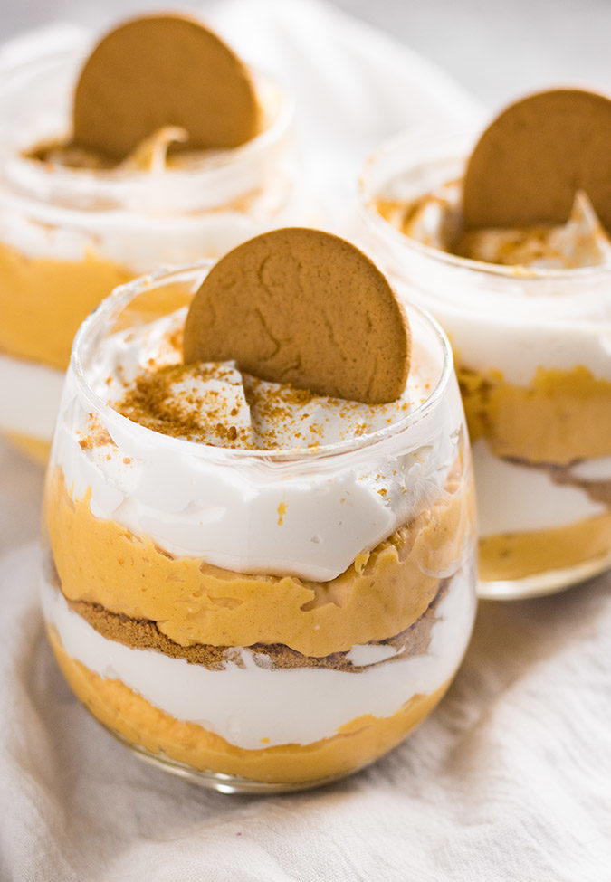 Pumpkin Cheesecake Parfaits