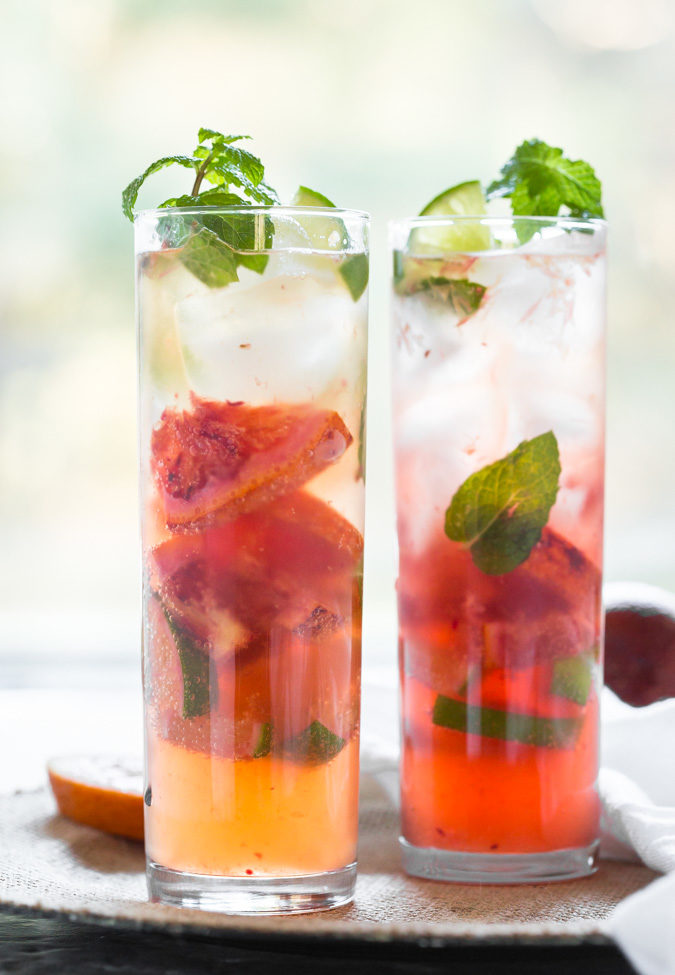 This refreshing blood orange mojito is a delicious drink to enjoy winter blood oranges.