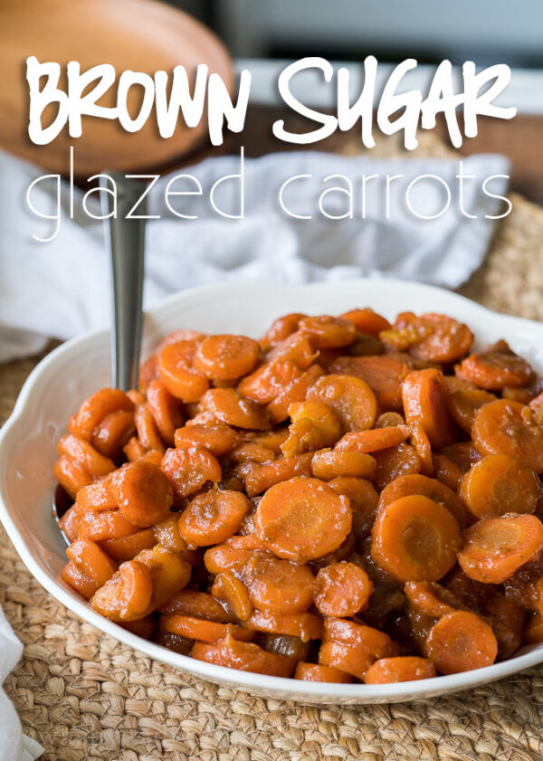 5 Minute Brown Sugar Glazed Carrots I Wash You Dry