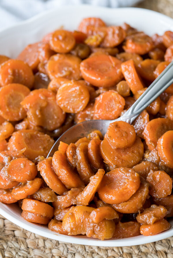 5 Minute Brown Sugar Glazed Carrots I Wash You Dry