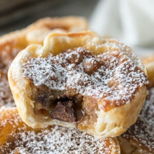 Chocolate Walnut Butter Tarts are a Canadian classic pastry that's easily made at home with this simple recipe!