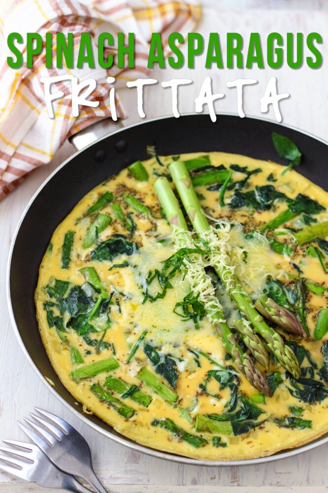 Spinach Asparagus Frittata