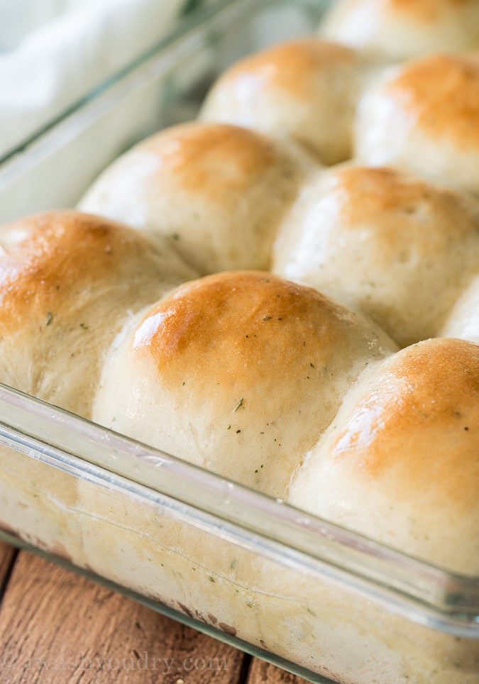 These One Hour Ranch Dinner Rolls are filled with a subtle and delicious ranch flavor and hot and ready in just 1 hour!