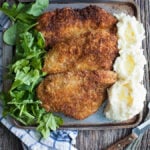 Crispy fried parmesan turkey cutlets are a great way to enjoy your holiday turkey--even if there's just one or two of you.