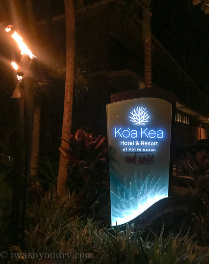 Koa Kea Hotel and Resort in Kauai Hawaii