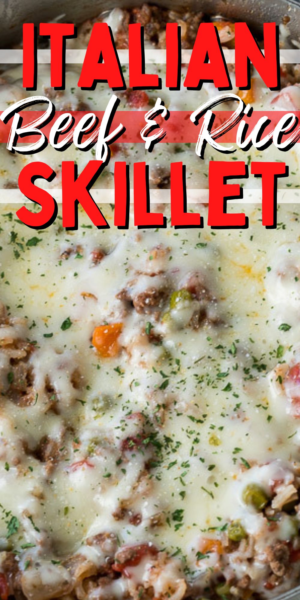 Italian Beef and Rice Skillet - I Wash You Dry