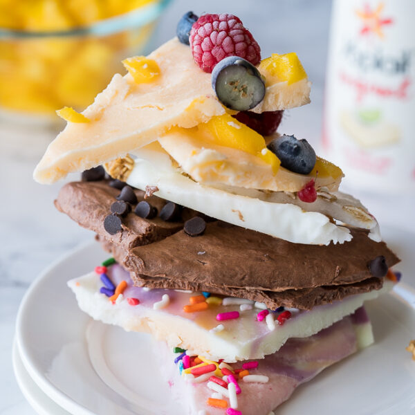 Super Easy Frozen Yogurt Bark I Wash You Dry