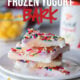 My kids LOVED making these super easy Frozen Yogurt Bark recipes! I loved how quick they were to make, and such an easy after school snack!