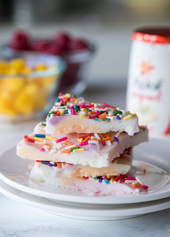 Super Easy Frozen Yogurt Bark