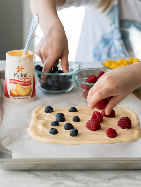 Super Easy Frozen Yogurt Bark I Wash You Dry