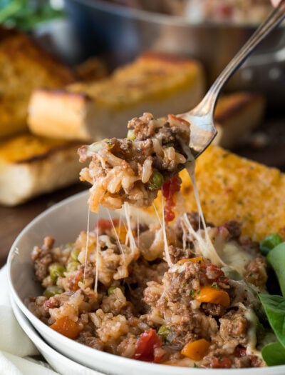 This ground beef recipe is one of our family favorites! So quick and easy!