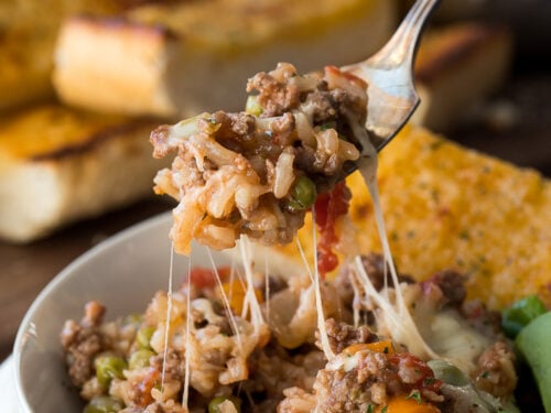 This ground beef recipe is one of our family favorites! So quick and easy!
