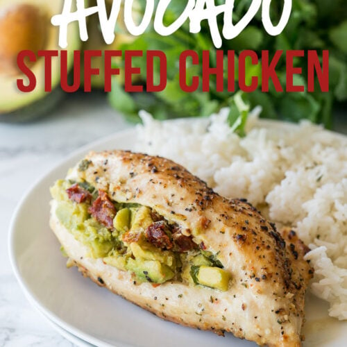 Avocado Stuffed Chicken Breasts - I Wash You Dry