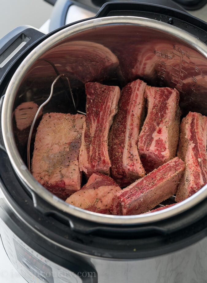 YUM! My whole family LOVED these Instant Pot Asian Beef Short Ribs for dinner! So tender and the sauce was to die for!