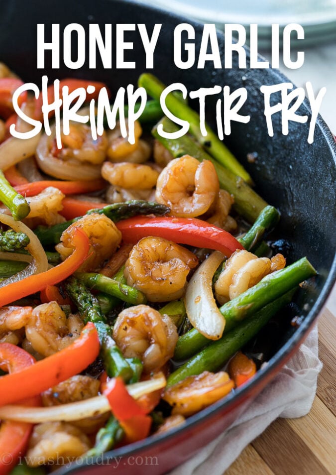 Honey Garlic Shrimp Skillet - The Cooking Jar