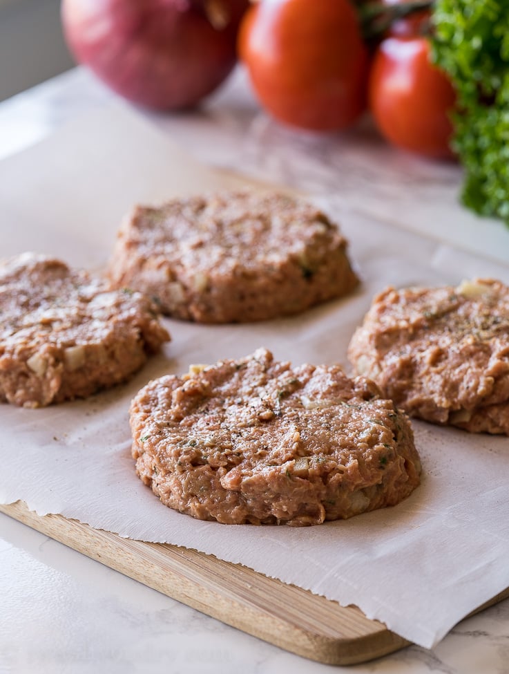 The Juiciest Turkey Burgers I Wash You Dry