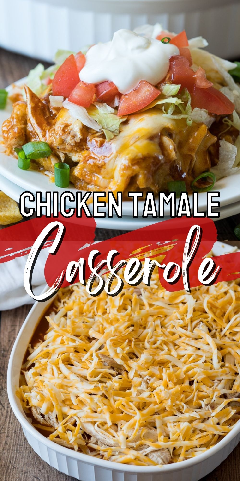 Chicken Tamale Casserole - I Wash You Dry