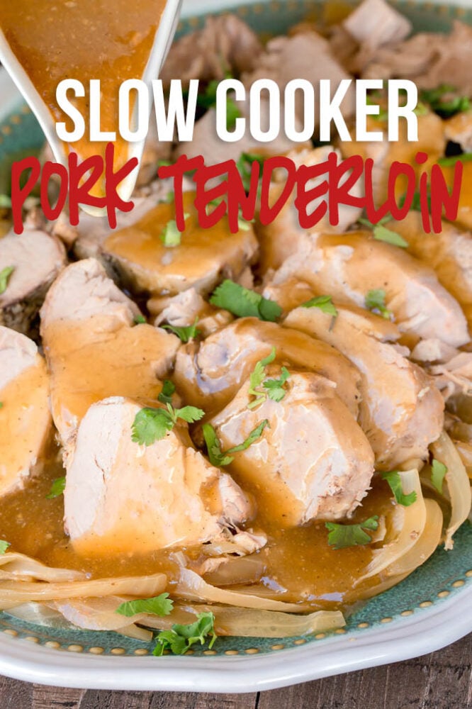 This Slow Cooker Spicy Pork Loin is made with a simple ingredients and is bursting with flavor!