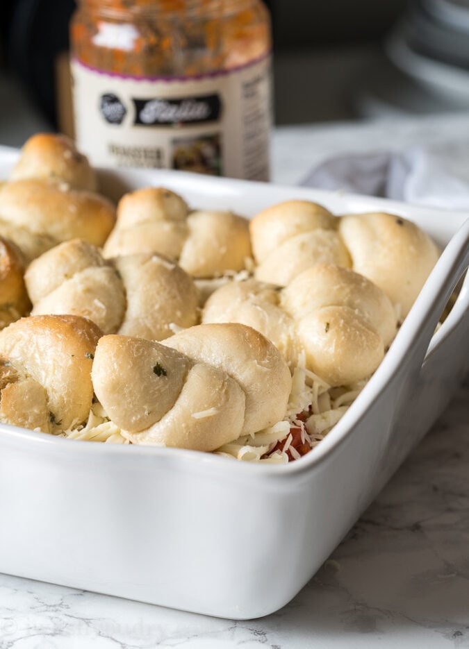 Spaghetti Garlic Knot Sliders I Wash You Dry