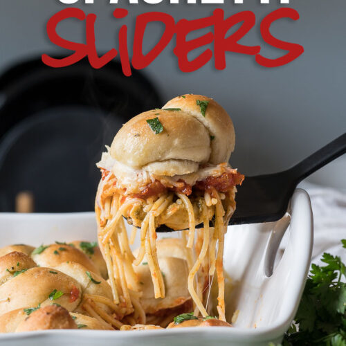 Spaghetti Garlic Knot Sliders I Wash You Dry