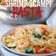 Shrimp Scampi Zucchini Pasta is filled with tender shrimp, zucchini, bell peppers and pasta in a buttery garlic sauce that's ready in just 15 minutes!