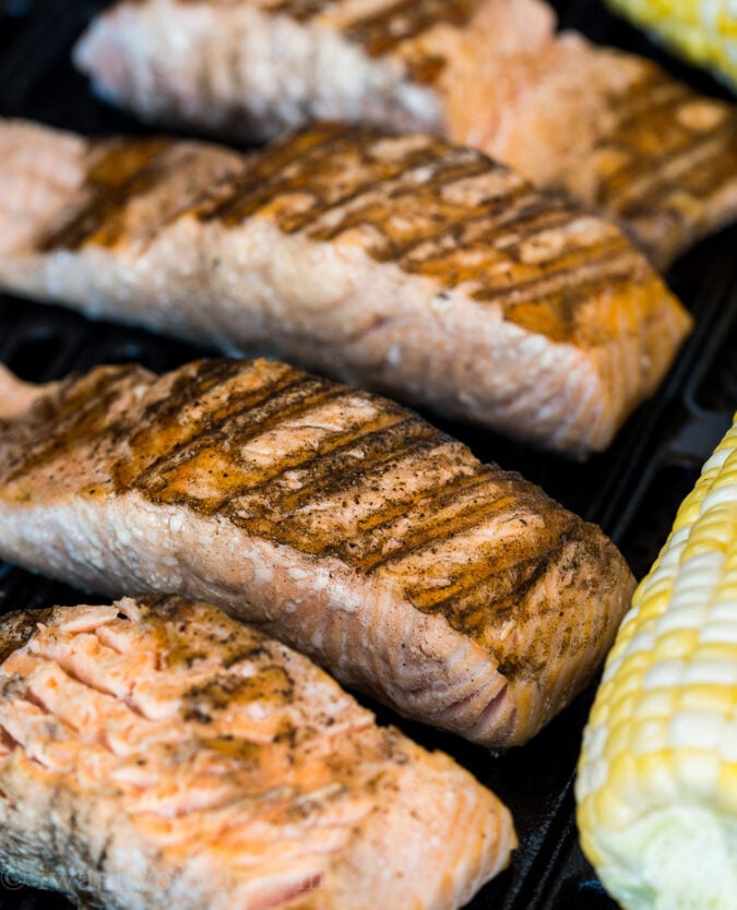 These are the BEST TIPS for Grilling Salmon! Perfect every time!