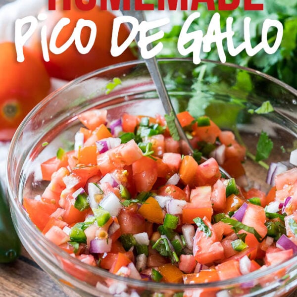 Easy Pico de Gallo Salsa - I Wash You Dry