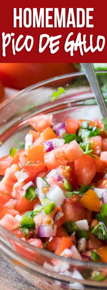 Easy Pico de Gallo Salsa | I Wash You Dry