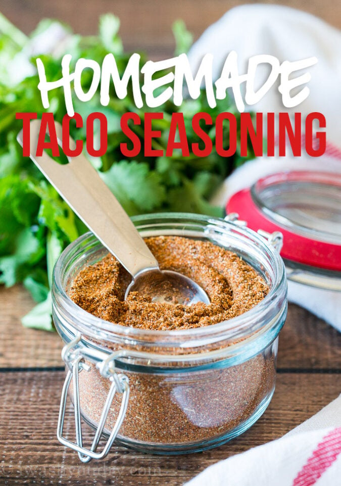 Easy Homemade Taco Seasoning Recipe - Don't Waste the Crumbs, Recipe in  2023