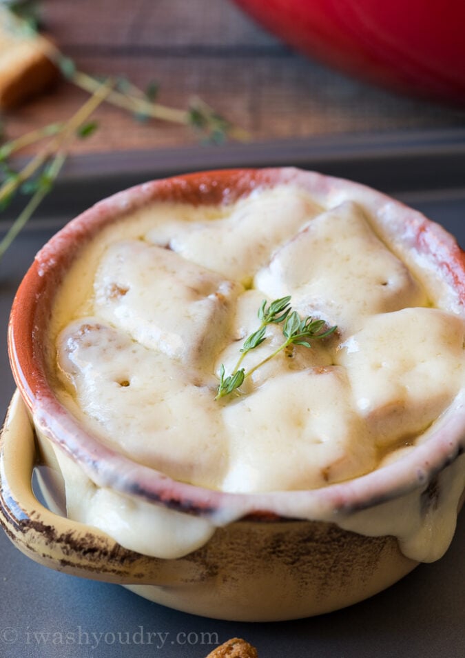 Easy French Onion Soup Recipe I Wash You Dry