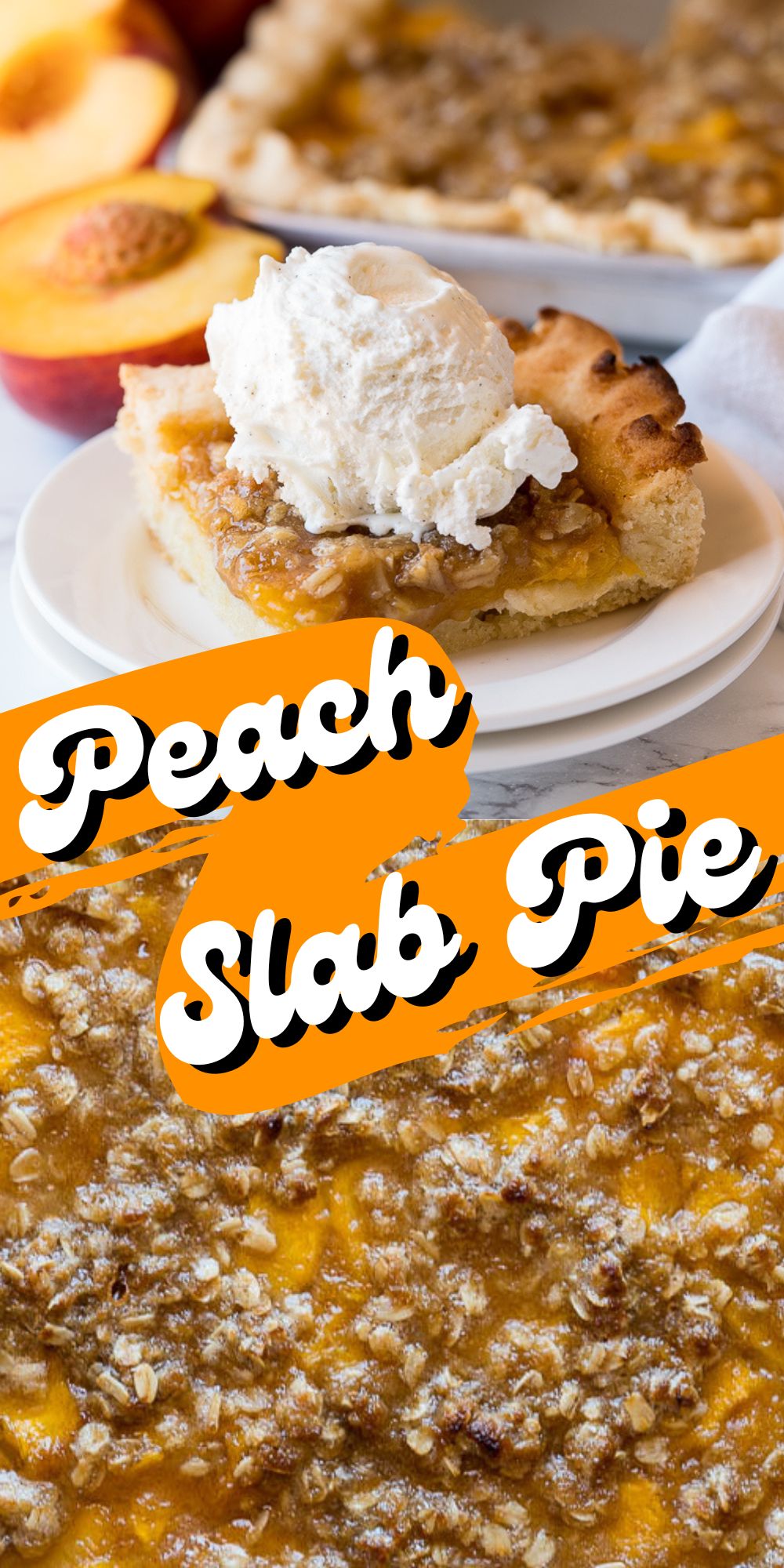 Peach slab pie i wash you dry