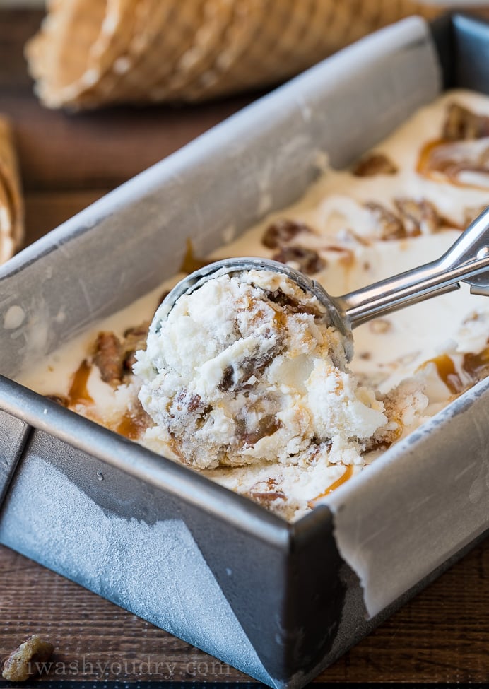 Pralines and Cream Ice Cream Recipe