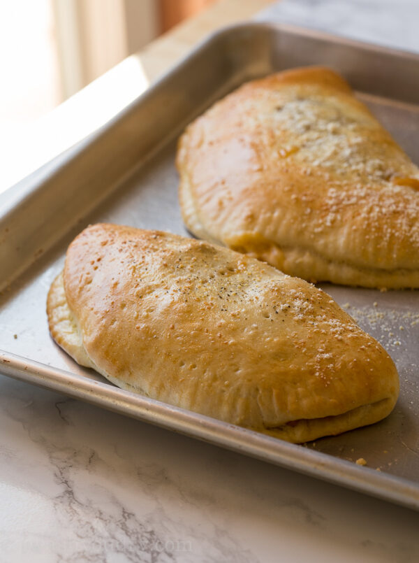 Cheesy BBQ Pork Calzones I Wash You Dry
